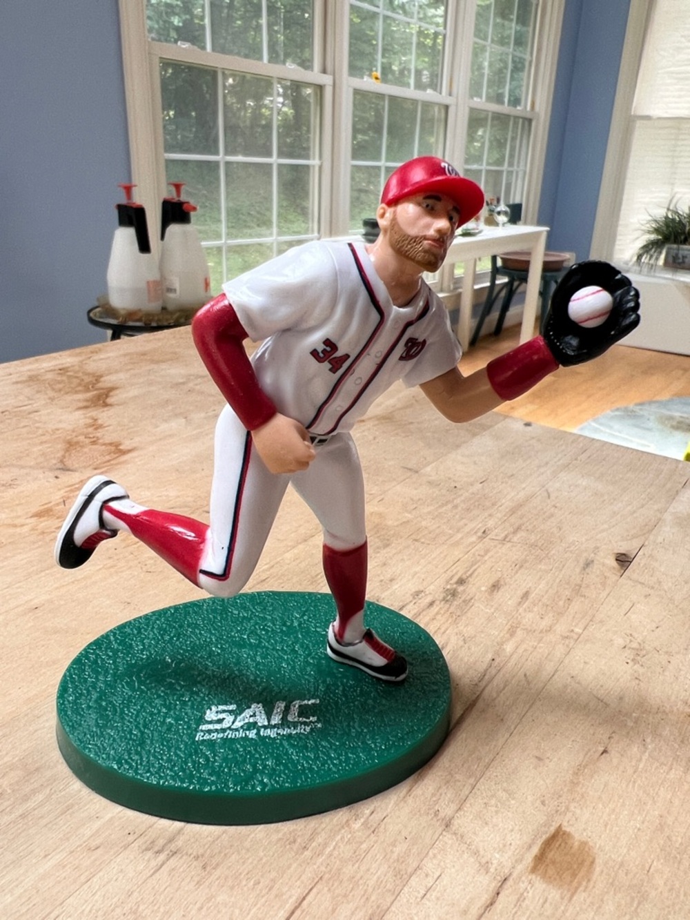 Bryce  Harper Player Figurine in White and Red official game merch